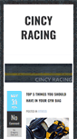 Mobile Screenshot of cincy-racing.com