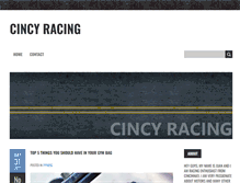 Tablet Screenshot of cincy-racing.com